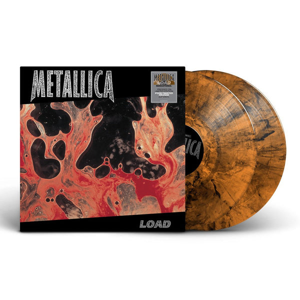 Load Metallica bändin vinyyli LP-levy.