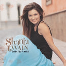Greatest Hits on Shania Twain artistin vinyyli LP-levy.