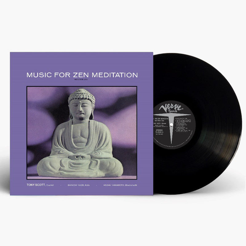 Music For Zen Meditation And Other Joys on Tony Scott artistin vinyyli LP-levy.
