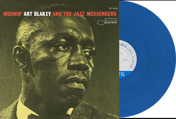 Moanin' on Art Blakey & The Jazz Messengers bändin vinyyli LP-levy.