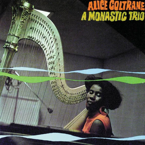 A Monastic Trio on Alice Coltrane artistin vinyyli LP-levy.