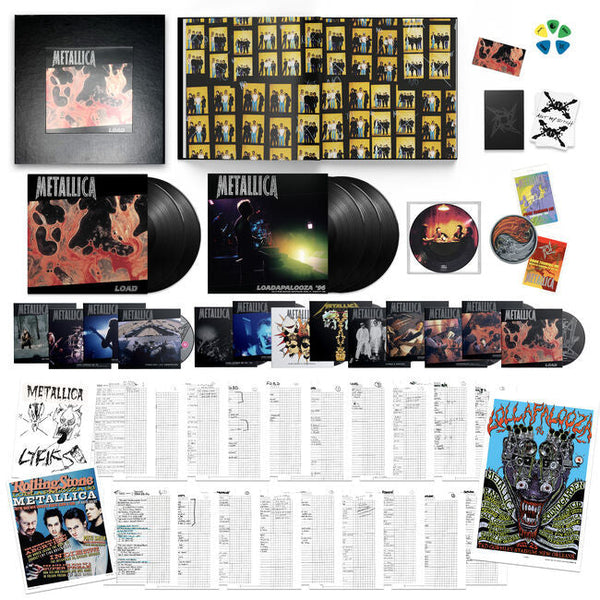 Load on Metallic bändin 6 LP + 15 CD + 4 DVD boksi..