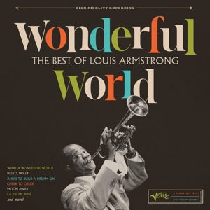 Wonderful World: The Best Of Louis Armstrong on Louis Armstrong artistin vinyyli LP-levy.