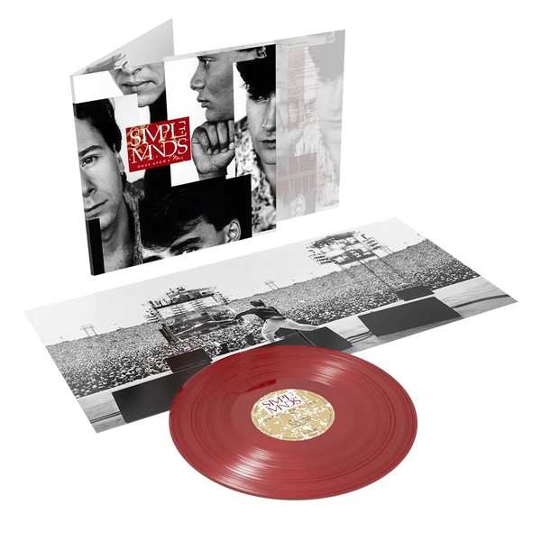 Once Upon a Time on Simple Minds bändin vinyyli LP-levy.