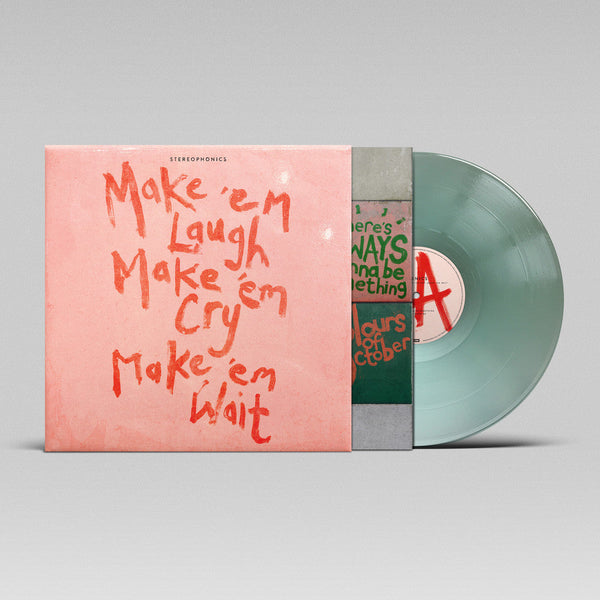 Make ‘em Laugh, Make ‘em Cry, Make ‘em Wait on Stereophonics bändin vinyyli LP-levy.