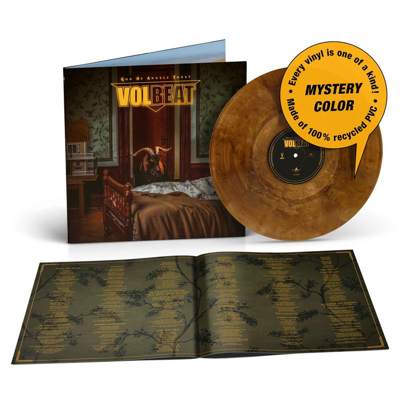 God Of Angels Trust on Volbeat bändin vinyyli LP-levy.