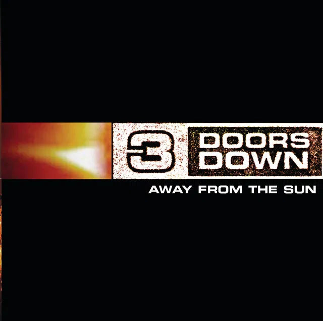 Away From The Sun on 3 Doors Down bändin vinyyli LP-levy.