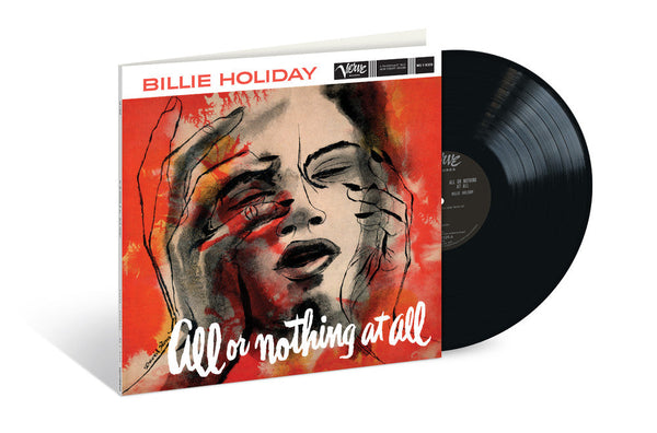 All Or Nothing At All on Billie Holiday artistin vinyyli LP-levy.