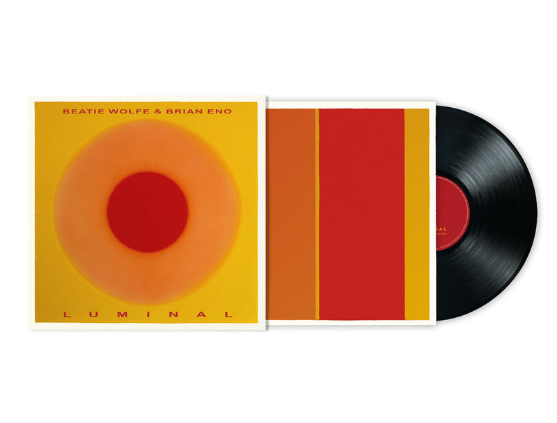 Luminal on Brian Eno, Beatie Wolfe artistien vinyyli LP-levy.