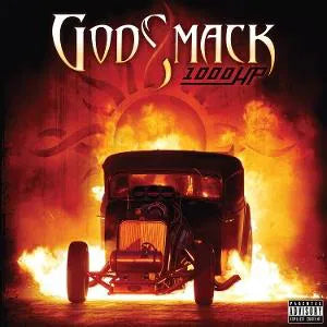 1000hp on Godsmack bändin vinyyli LP-levy.