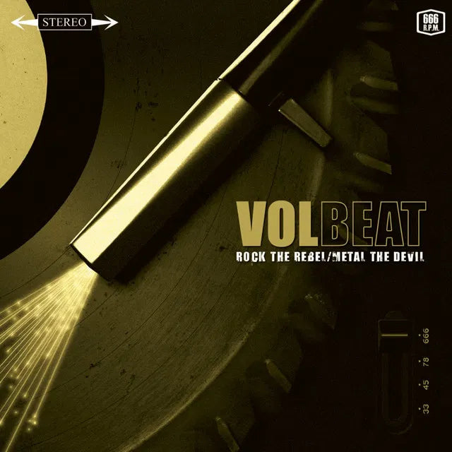 Rock The Rebel / Metal The Devil on Volbeat bändin vinyyli LP-levy.