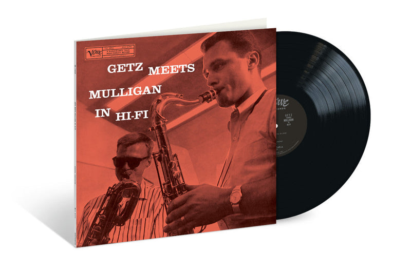 Getz Meets Mulligan In Hi-Fi on Stan Getz, Gerry Mulligan artistien vinyyli LP-levy.