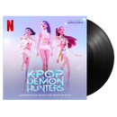 Kpop Demon Hunters on KPop Demon Hunters Cast, HUNTR/X, Saja Boys bändin vinyyli LP-levy.