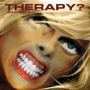 One Cure Fits All on Therapy? bändin vinyyli LP-levy.