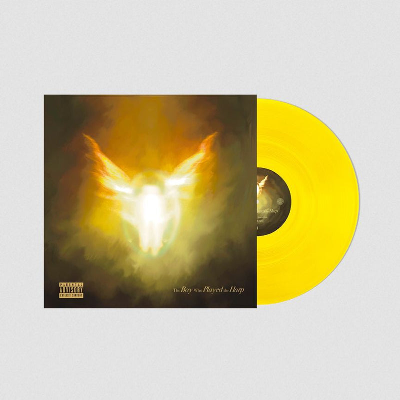 The Boy Who Played the Harp on Dave artistin vinyyli LP-levy.