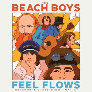 "Feel Flows" The Sunflower & Surf’S Up Sessions 1969-1971 on The Beach Boys artistin vinyyli LP-levy.