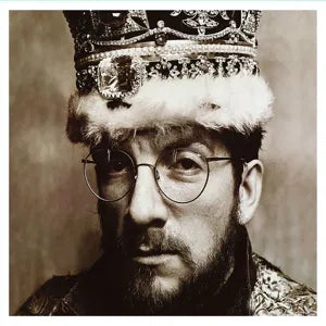 The Costello Show: King Of America on Elvis Costello artistin vinyyli LP-levy.