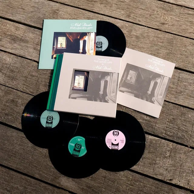 The Making Of Five Leaves Left on Nick Drake artistin vinyyli LP-levy.