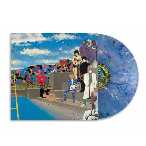 Around The World In A Day on Prince And The Revolution bändin vinyyli LP-levy.