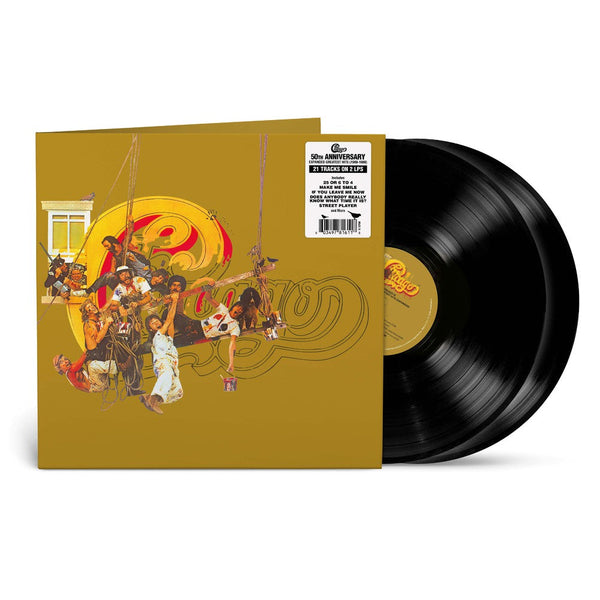 Chicago IX: Greatest Hits Expanded on Chicago bändin vinyyli LP-levy.