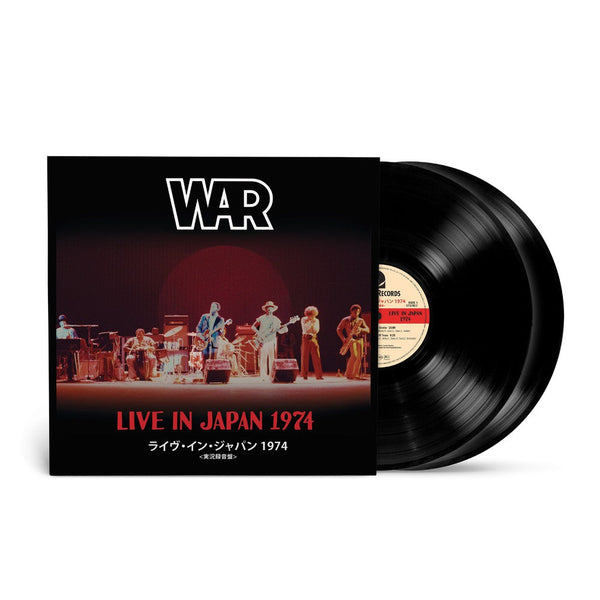 Live in Japan 1974 on War bändin vinyyli LP-levy.