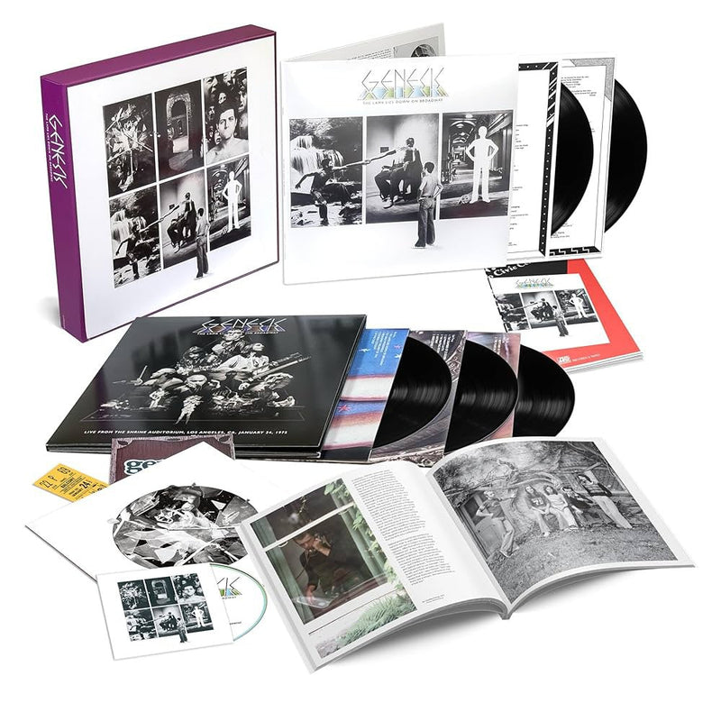 The Lamb Lies Down On Broadway on Genesis bändinvinyyli LP-levy.