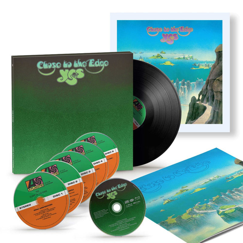 Close To The Edge on Yes bändin vinyyli LP-levy. 