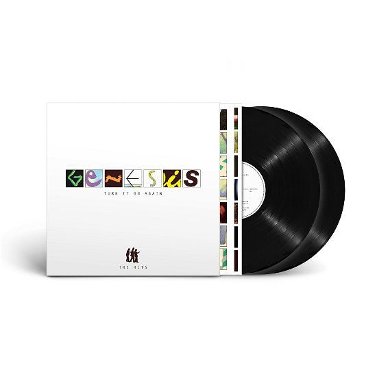 Turn It on Again: The Hits on Genesis bändin vinyyli LP-levy.