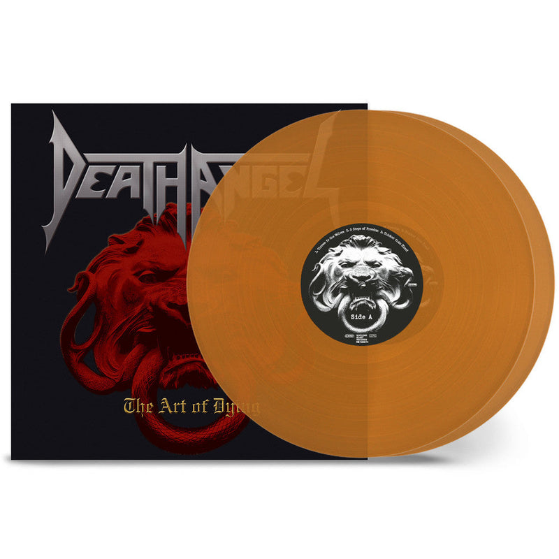 The Art Of Dying on Death Angel bändin vinyyli LP-levy.