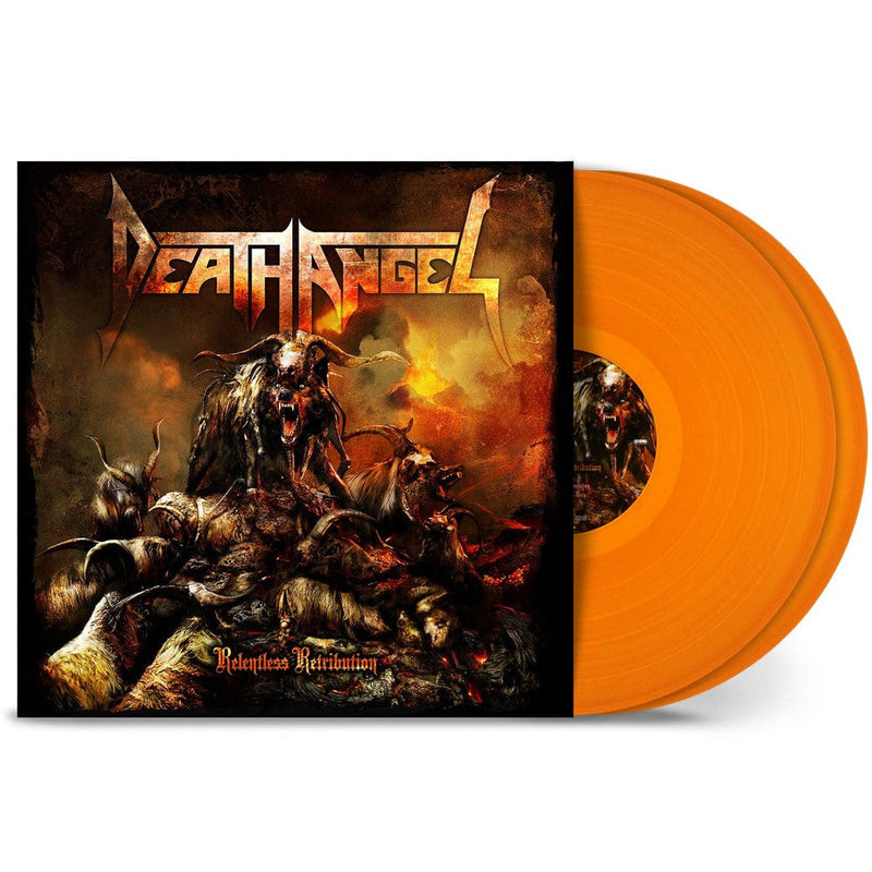 Relentless Retribution on Death Angel bändin vinyyli LP-levy.