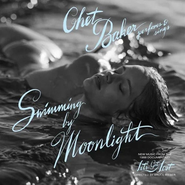 Swimming By Moonlight on Chet Baker artistin vinyyli LP-levy.