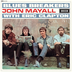 Blues Breakers on John Mayall W/ Eric Clapton artistien vinyyli LP-levy.