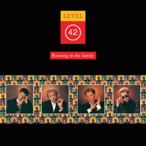 Running In the Family on Level 42 bändin vinyyli LP-levy.