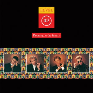 Running In the Family on Level 42 bändin vinyyli LP-levy.