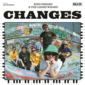Changes on King Gizzard & The Lizard Wizard bändin vinyyli LP-levy.