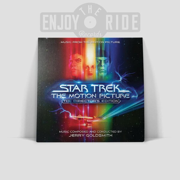 Star Trek: The Motion Picture on Jerry Goldsmith artistin vinyyli LP-levy.