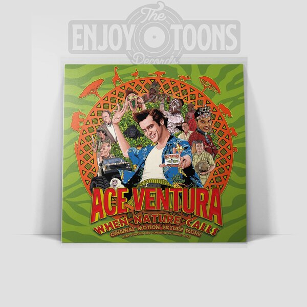 Ace Ventura: When Nature Calls on Robert Folk artistin vinyyli LP-levy.