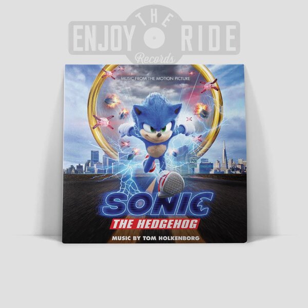 Sonic The Hedgehog on Tom Holkenborg artistin vinyyli LP-levy.