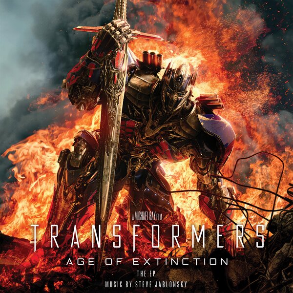 Transformers: Age Of Extinction on Steve Jablonsky artistin vinyyli LP-levy.