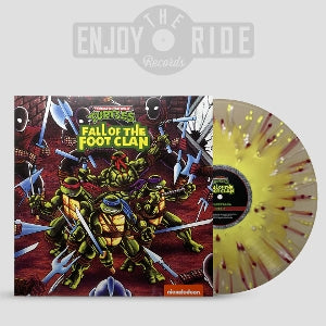Teenage Mutant Ninja Turtles: Fall of the Foot Clan on Konami Kukeiha Club bändin vinyyli LP-levy.