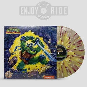 Teenage Mutant Ninja Turtles: Radical Rescue on Konami Kukeiha Club bändin vinyyli LP-levy.