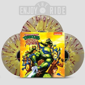 Teenage Mutant Ninja Turtles: Tournament Fighters on Konami Kukeiha Club bändin vinyyli LP-levy.
