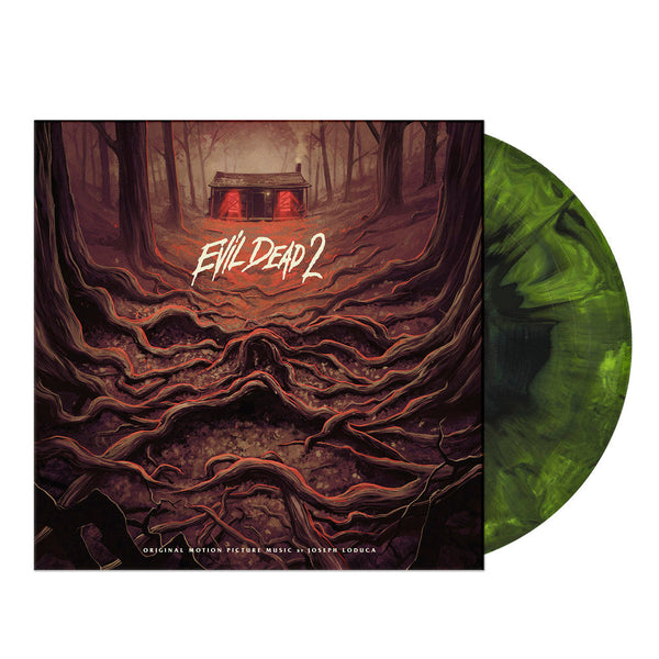 Evil Dead 2 on Soundtrack vinyyli LP-levy.