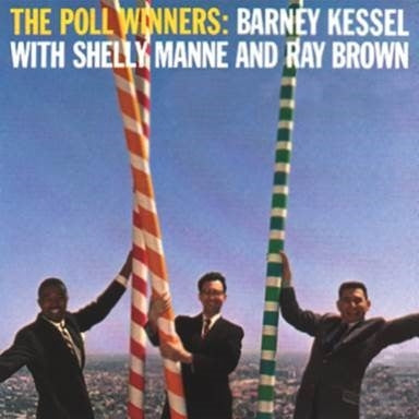 Poll Winners on Barney Kessel, Ray Brown & Shelly Manne bändin vinyyli LP-levy.
