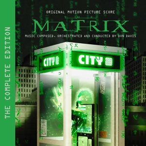 The Matrix on Soundtrack vinyyli LP-levy.