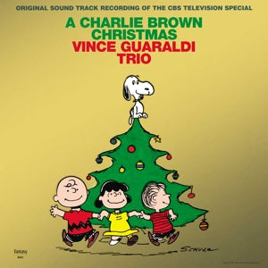 A Charlie Brown Christmas on Vince Guaraldi Trio bändin vinyyli LP-levy.