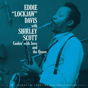 Cookin' With Jaws And The Queen: The Legendary Pretige Cookb on Eddie "Lockjaw" Davis artistin vinyyli LP-levy.