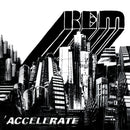 Accelerate on R.E.M. bändin vinyyli LP-levy.