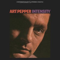 Intensity on Art Pepper artistin vinyyli LP-levy.