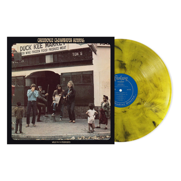 Willy And The Poor Boys on Creedence Clearwater Revival  bändin vinyyli LP-levy.